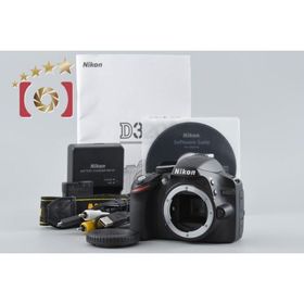 【中古】Nikon ニコン D3200 ブラック デジタル一眼レフカメラ