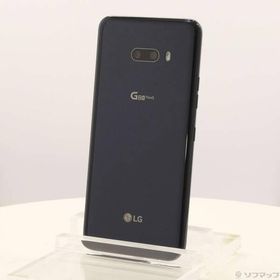 〔中古〕LG(エルジー) LG G8X ThinQ 64GB オーロラブラック 901LG SoftBank〔198-ud〕