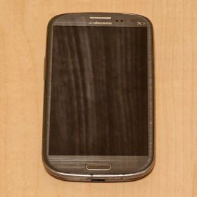 docomo SC-03E GALAXY S III 中古 グレー小傷汚れ有
