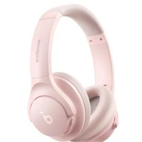 Anker Soundcore Q20i（Bluetooth 5.0 ワイヤレス ヘッドホン）ハイブリッドアクティブノイズキャンセリング/ハイレゾ対応（有線） / 外音取り込みモード/重低音 / 最大60時間長時間音楽再生 / サウンドカスタマイズ可能/専用アプリ対応 ピンク