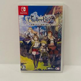 中古 ゲームソフト ライザのアトリエ 常闇の女王と秘密の隠れ家 Nintendo Switch ロールプレイング 2019年製 HAC-P-AT8AA 【646】(家庭用ゲームソフト)