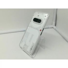 【中古】NOTHING 国内版 【SIMフリー】 Nothing Phone (3a) ホワイト 8GB 128GB【札幌】保証期間1ヶ月【ランクB】