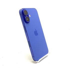 【全額返金保証】【最速発送】 iPhone 16 128GB ウルトラマリン SIMフリー 白ロム 美品 動作確認済 88%