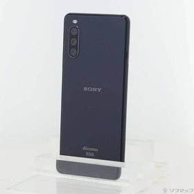 〔中古〕SONY(ソニー) Xperia 10 III 128GB ブラック SO-52B docomoロック解除SIMフリー〔368-ud〕