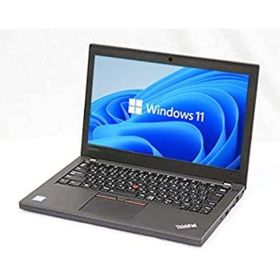 【中古】Ｗebカメラ内蔵【最新Win 11搭載】LENOVO ThinkPad X270 第7世代Core i5 2.3GHz／８GBメモリ／SSD256GB／12インチ／WiFi／Bluetooth/Office/中古(ノートPC)