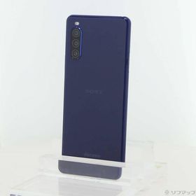 〔中古〕SONY(ソニー) Xperia 10 II 64GB ブルー SO-41A docomoロック解除SIMフリー〔368-ud〕