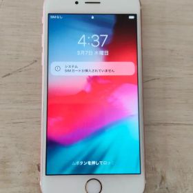 iPhone6s ローズゴールド 64GB バッテリー80%