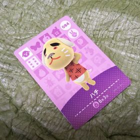 A395『どうぶつの森ａｍｉｉｂｏカード ０８４ ハチ』(シングルカード)