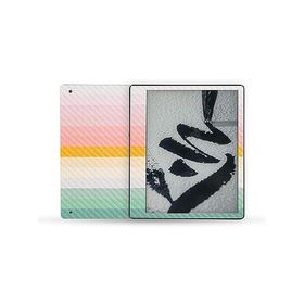 MightySkins Carbon Fiber Skin Compatible with Kindle Scribe (2022) Full Wrap - Horizon Stripes | Textured Carbon Fiber Finish | Easy to Ap_並行輸入