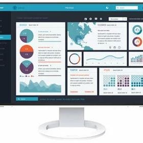 EIZO 液晶ディスプレイ 24.1型/1920×1200/ホワイト EV2495-WT