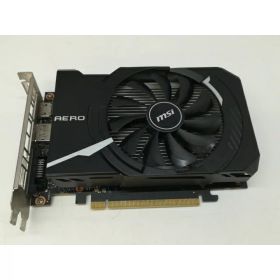 【中古】MSI GeForce GTX 1650 AERO ITX 4G OC GTX1650/4GB(GDDR5)/PCI-E【札幌】保証期間1週間