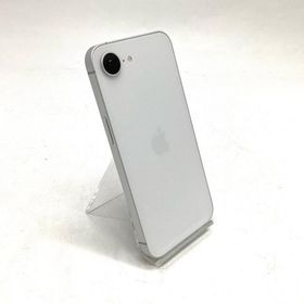 【全額返金保証】【最速発送】 iPhone 16e 256GB ホワイト au SIMフリー 美品 動作確認済 100%