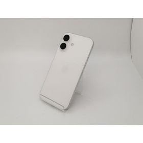 【中古】Apple docomo 【SIMフリー】 iPhone 16 128GB ホワイト MYDR3J/A【三宮センター】保証期間１ヶ月【ランクB】