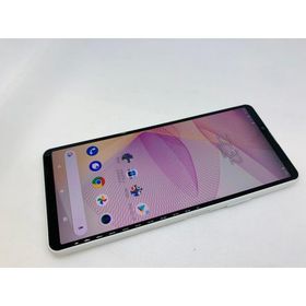 ★送料無料★美品★au★Xperia 10 III SOG04★ホワイト★0080280012151★SYS★04/07