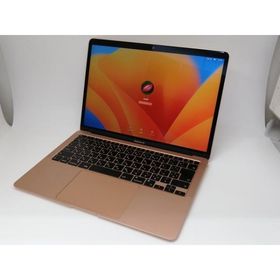 【中古】Apple MacBook Air 13インチ M1(CPU:8C/GPU:7C) 8GB/256GB ゴールド MGND3J/A (M1・2020)【戸塚】保証期間１ヶ月【ランクB】