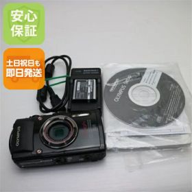 【中古】 良品中古 TG-3 ブラック 安心保証 即日発送 デジカメ OLYMPUS 本体 土日祝発送OK