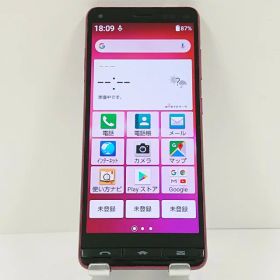 BASIO4 KYV47-u UQ ワインレッド 送料無料 本体 c18714 【中古】