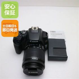 【中古】 美品 EOS Kiss X10 EF-S18-55 IS STM レンズキット ブラック 安心保証 即日発送 本体 デジタル一眼レフ 土日祝発送OK