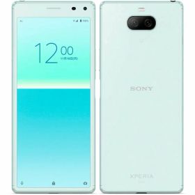 【中古】【安心保証】 Xperia 8 SOV42[64GB] au ブルー