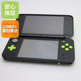 【中古】 良品中古 NEWニンテンドー2DS LL ブラック×ライム 安心保証 即日発送 2DS NINTENDO 本体 土日祝発送OK