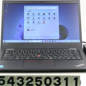 Lenovo ThinkPad L13 Gen2 Core i3 1115G4 3GHz/8GB/128GB(SSD)/13.3W/FWXGA(1366x768)/Win11【中古】【20250820】
