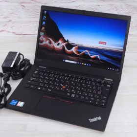 【中古】Bランク Lenovo ThinkPad L13 GEN2 第11世代 i5 1135G7 メモリ16GB NVMe256GB搭載 13.3インチ FHD液晶 Win11