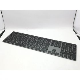 【中古】Apple Magic Keyboard（2018/テンキー付き/A1843） - 日本語（JIS） スペースグレイ MRMH2J/A【立川フロム中武】保証期間1週間
