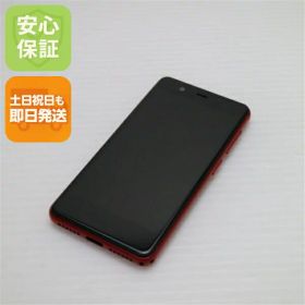 【中古】 新品同様 Rakuten Mini クリムゾンレッド 安心保証 即日発送 スマホ 白ロム 楽天 土日祝発送OK