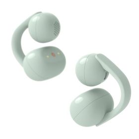 SONY ソニー ワイヤレスステレオヘッドセット LinkBuds Clip WF-LC900 G グリーン 2710070116201【代引き支払い不可】【北海道沖縄離島は送料別途】-FC-
