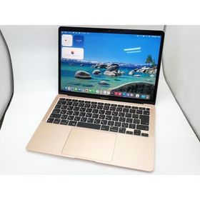 【中古】Apple MacBook Air 13インチ M1(CPU:8C/GPU:8C) 8GB/512GB ゴールド MGNE3J/A (M1・2020)【秋葉2号】保証期間１ヶ月【ランクC】
