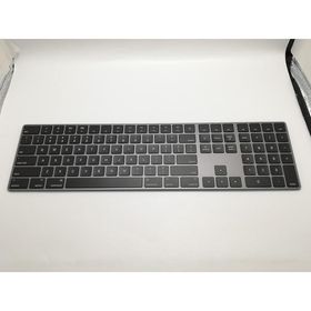 【中古】Apple Magic Keyboard（2018/テンキー付き/A1843） - 英語（US） スペースグレイ MRMH2LL/A【福岡天神】保証期間１週間