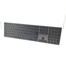 【中古】Apple Magic Keyboard（2018/テンキー付き/A1843） - 日本語（JIS） スペースグレイ MRMH2J/A【千葉】保証期間１週間