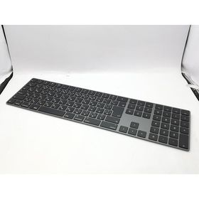 【中古】Apple Magic Keyboard（2018/テンキー付き/A1843） - 日本語（JIS） スペースグレイ MRMH2J/A【立川フロム中武】保証期間１週間
