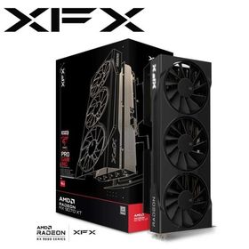 XFX XFX Swift AMD Radeon RX 9070XT Triple Fan Gaming Edition 16GB コストパフォーマンス重視 グラフィックボード(ブラック) RX-97TSWF3B9-GP/ U 返品種別B