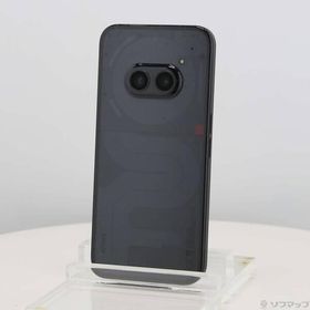 〔中古〕Nothing（ナッシング） Nothing Phone (2a) 128GB ブラック A10400067 SIMフリー〔377-ud〕