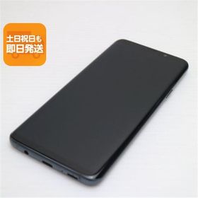 美品 SC-03K Galaxy S9+ ブラック スマホ 即日発送 スマホ 白ロム 中古 DoCoMo SAMSUNG あすつく 土日祝発送OK