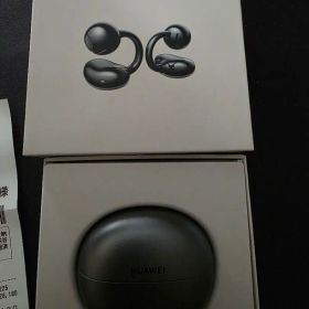 【美品】HUAWEI FreeClip ワイヤレスイヤホン グレー