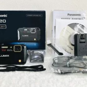 【中古】 パナソニック デジタルカメラ ルミックス 防水モデル エスプリブラック DMC-FT20-K