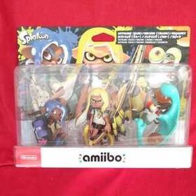 amiibo トリプルセット[インクリング【イエロー】/オクトリング【ブルー】/コジャケ](スプラトゥーンシリーズ)■即決■