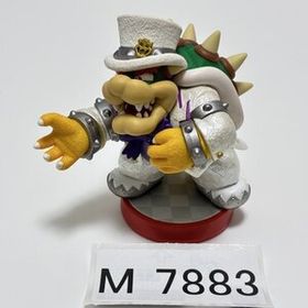 M7883 ●中古 変色あり 即決●amiibo クッパ ウェディングスタイル スーパーマリオオデッセイ●Super Mario Odyssey / Wedding Bowser