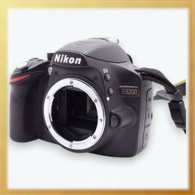 極美品｜Nikon D3200 ショット数6,157 枚 デジタル一眼レフカメラ ボディー ブラック｜M254