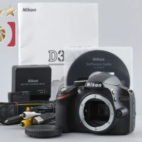 【中古】Nikon ニコン D3200 ブラック デジタル一眼レフカメラ