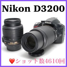 ❤️手ぶれ補正付き❤️Nikon D3200 初心者おすすめ 操作性抜群 格安