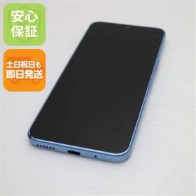 良品中古 Y!mobile Libero 5G IV A302ZT ブルー スマホ ZTE 即日発送 土日祝発送OK 06000