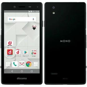 【SIMロック解除済】【ネットワーク利用制限▲】docomo MONO MO-01J Black ZTE 当社6ヶ月保証 未使用 イオシス