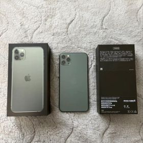 Apple iPhone 11 Pro Max ミッドナイトグリーン 美品箱あり