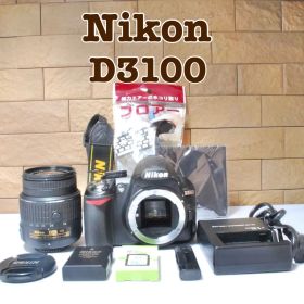 Nikon D3100 スマホ転送OK レンズキット 初心者におすすめ 一眼レフ