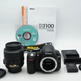 良品 Nikon ニコン D3100 ボディ + AF-S DX 18-55mm VR レンズキット デジタル一眼レフカメラ 260320af