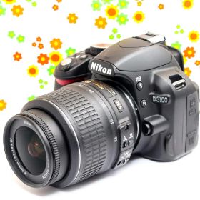 ニコン Nikon D3100☆スマホに転送♪☆手振れ補正付き☆初心者の方に