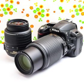 ニコン Nikon D3100☆スマホに送れる☆ダブルレンズ♪☆ガイドモード搭載